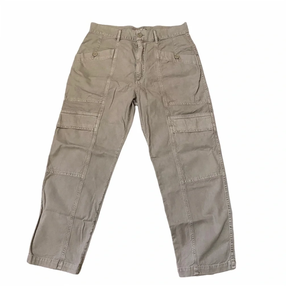 AGOLDE Kai Ultra High-Rise Utility Jeans Sz 31 Cropped - Picture 3 of 9